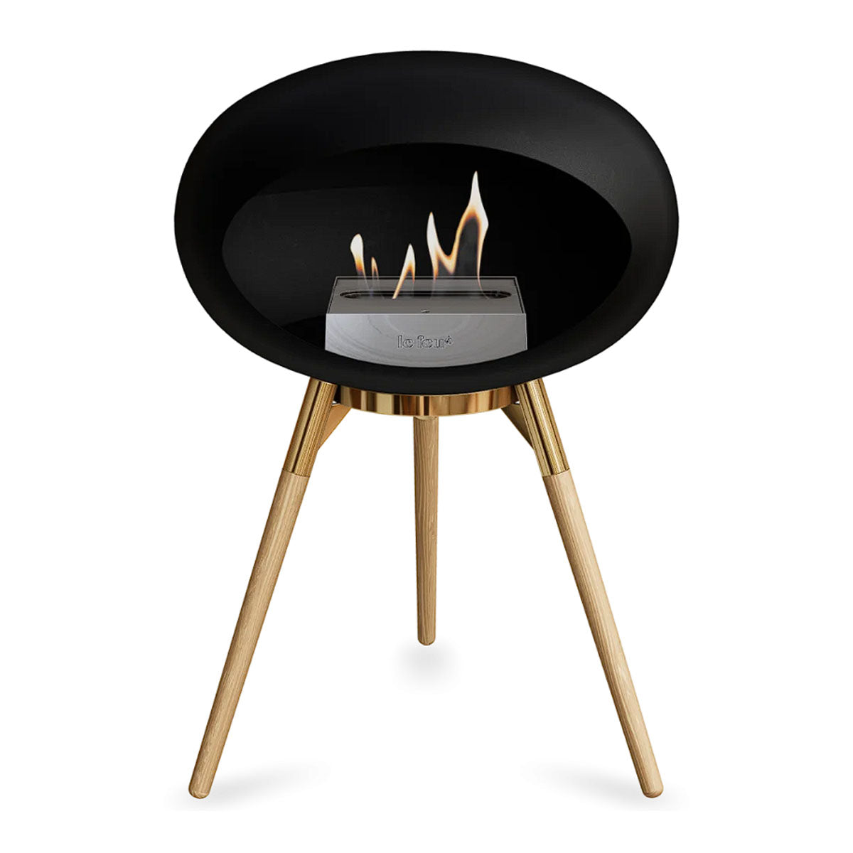 Le Feu Ground Wood Low - Black