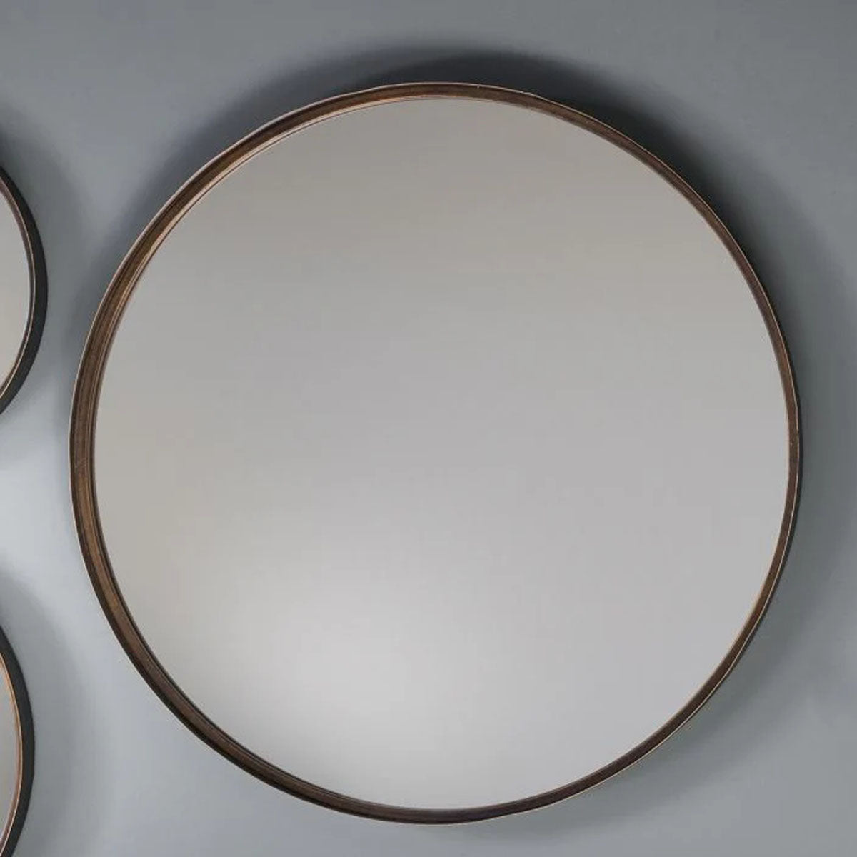 Gallery Direct Reading Round Mirror (2pk) 610x40x610mm