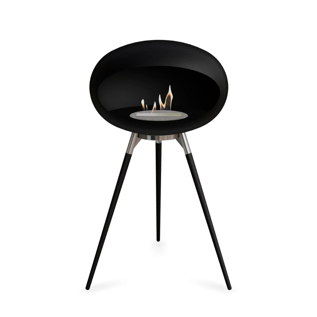 Le Feu Dome 625 - Black Ground Wood High