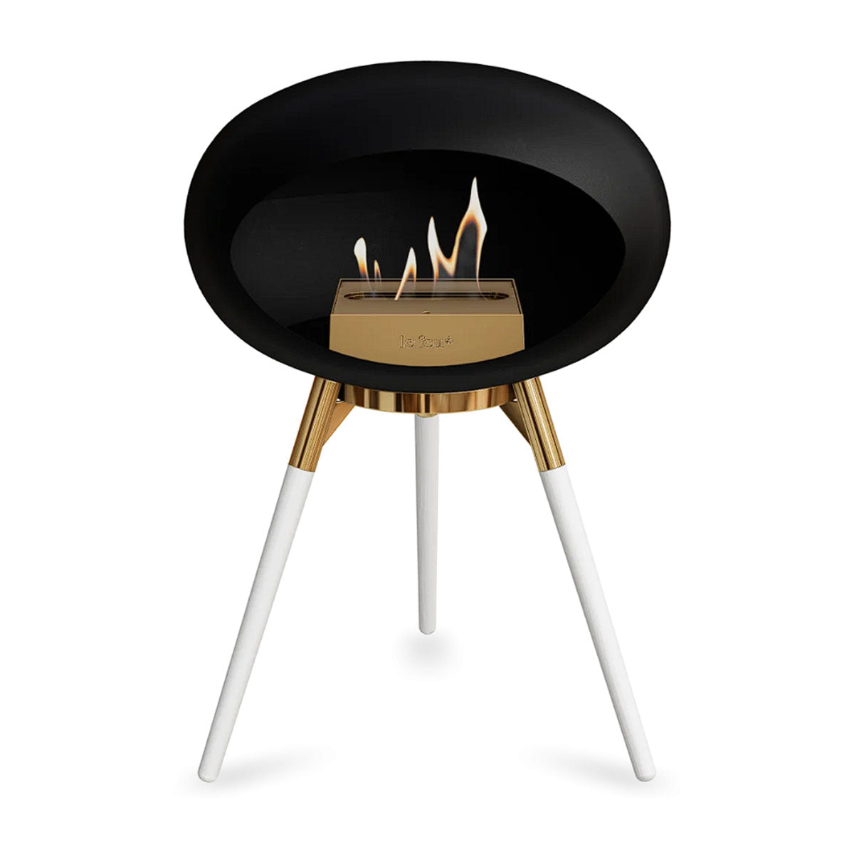 Le Feu Ground Wood Low - Black