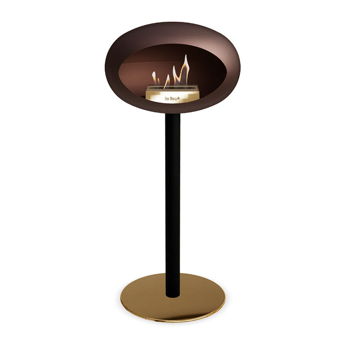 Le Feu Ground Steel High - Mocca - 60mm Pole Width