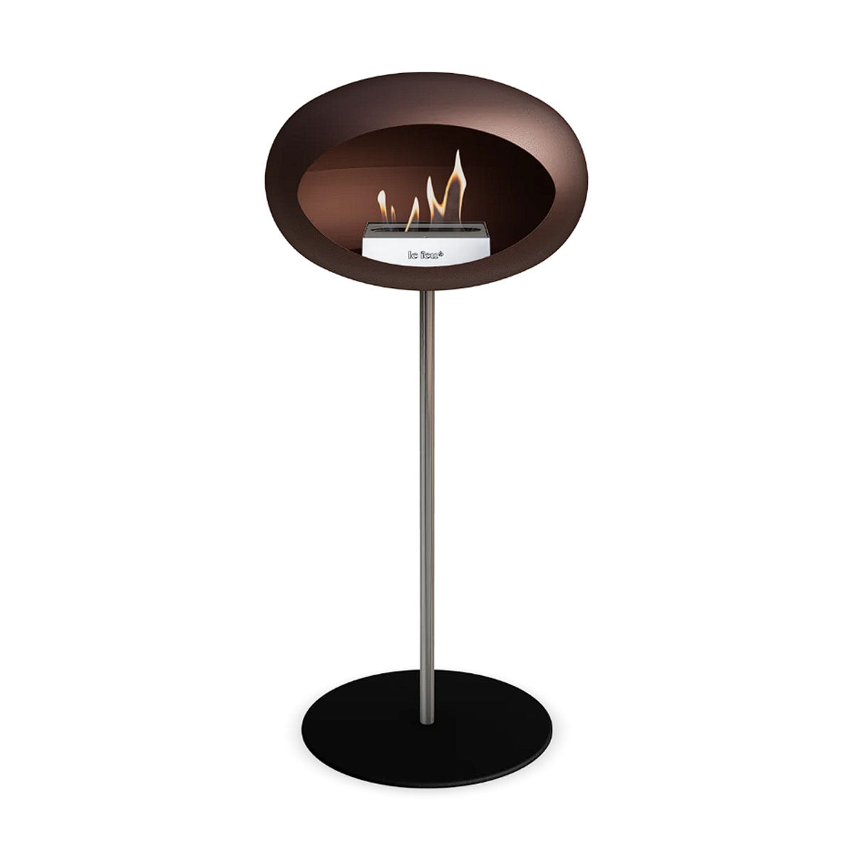 Le Feu Ground Steel High - Mocca - 25mm Pole Width