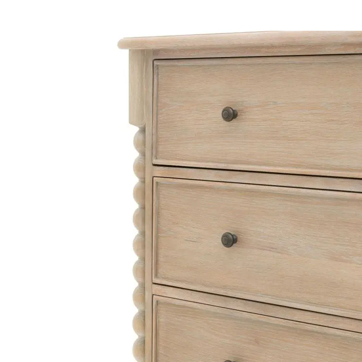 Gallery Direct Artisan 3 Drawer Chest 1020x450x900mm