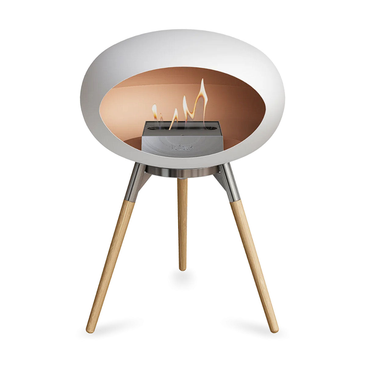 Le Feu Ground Wood Low - White