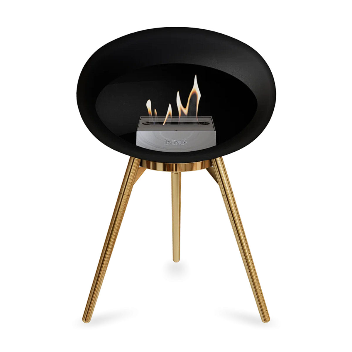 Le Feu Ground Wood Low - Black