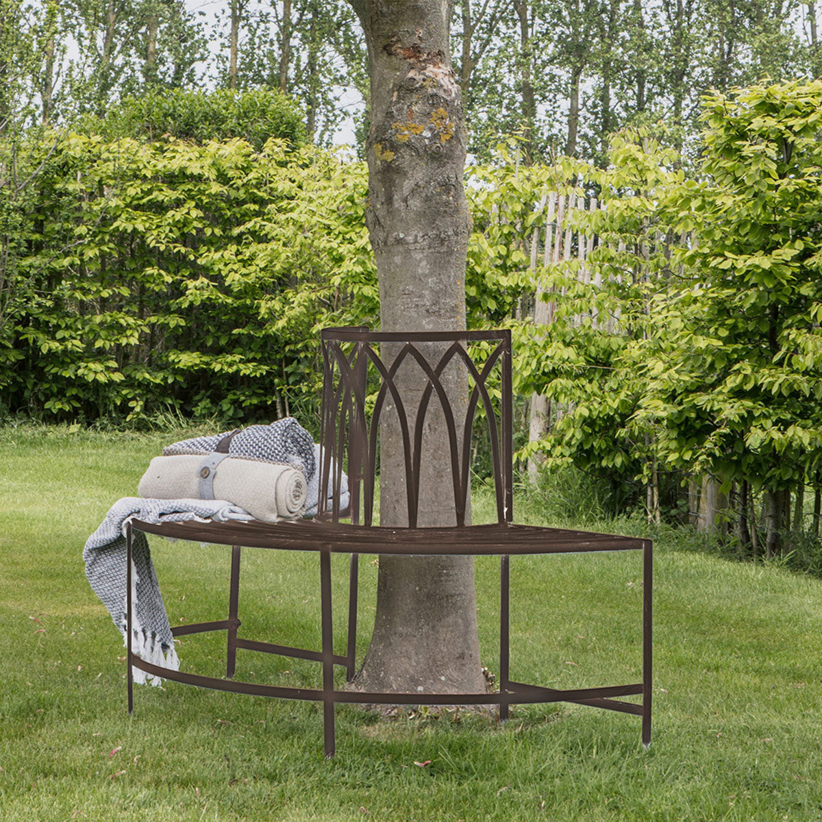 Gallery Direct Alberoni Outdoor Tree Bench Seat