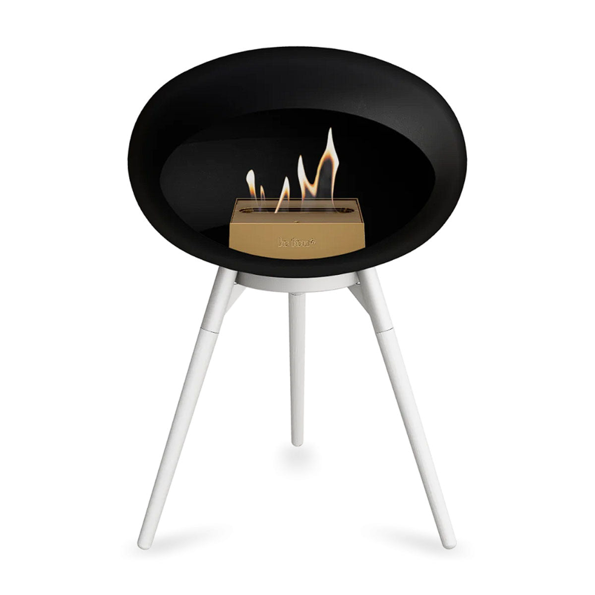 Le Feu Ground Wood Low - Black