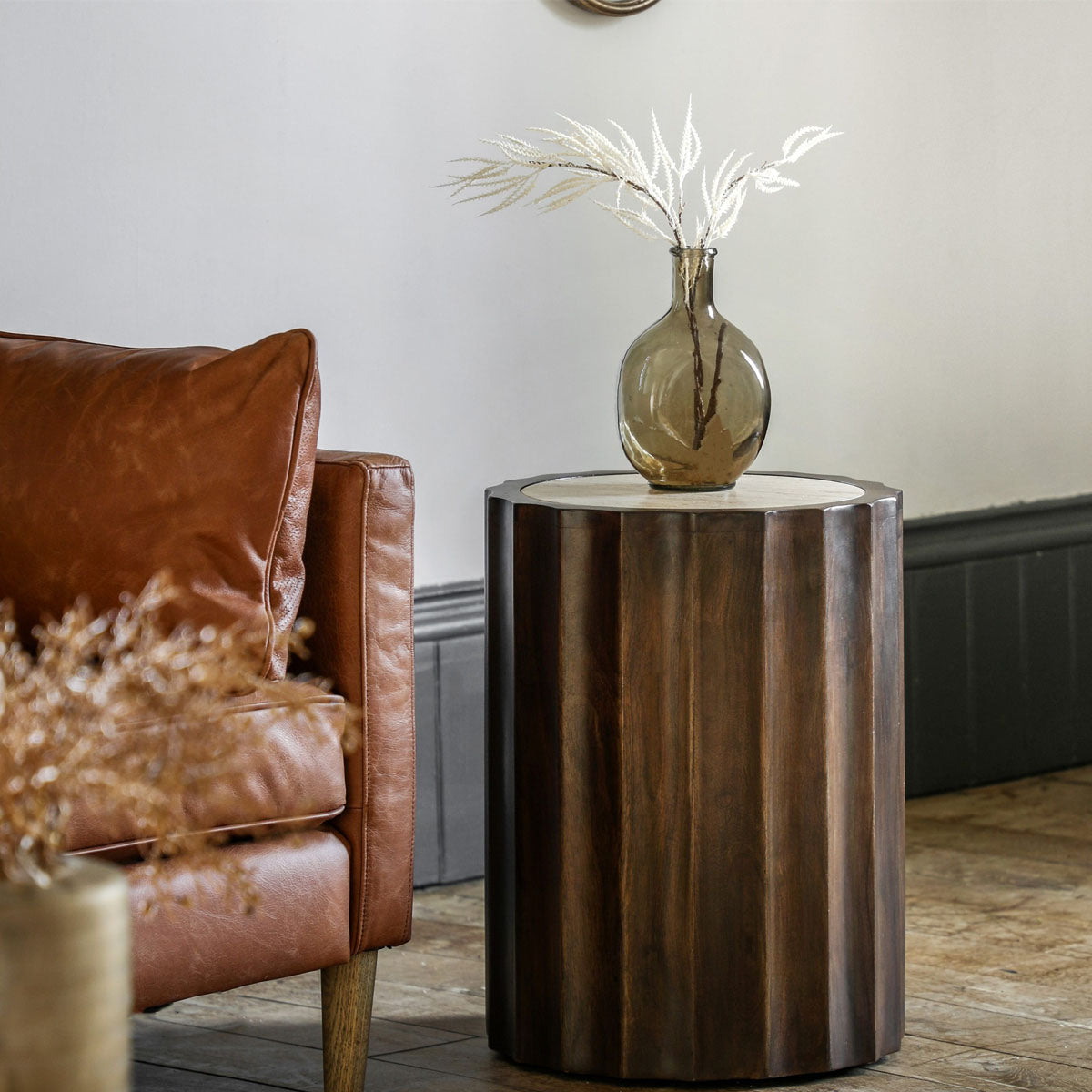 Gallery Direct Cascia Side Table 400x400x540mm