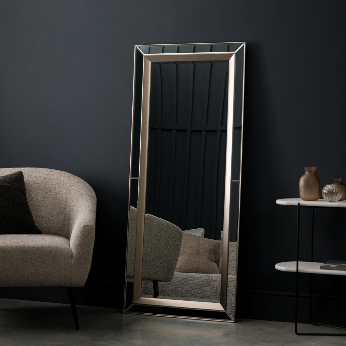 Gallery Direct Madrid Leaner Mirror 690x30x1580mm