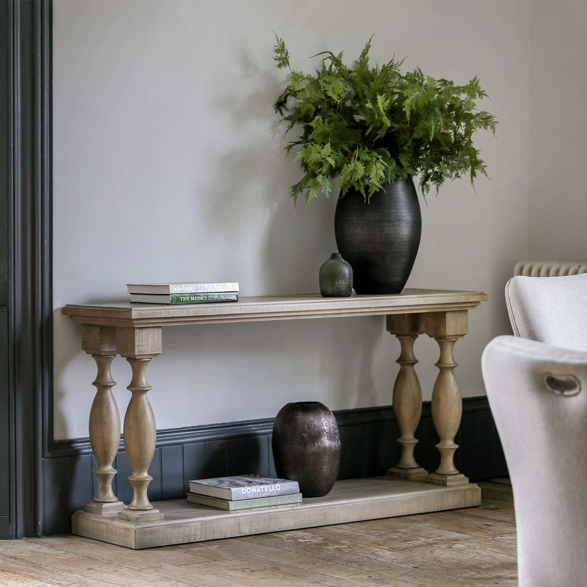 Gallery Direct Vancouver Console Table 1600x420x800mm