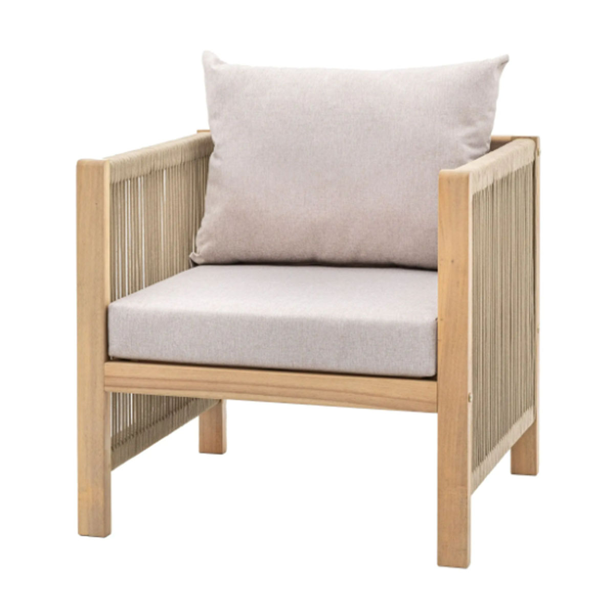 Gallery Direct Paros Chairs 670x630x640mm (2pk)