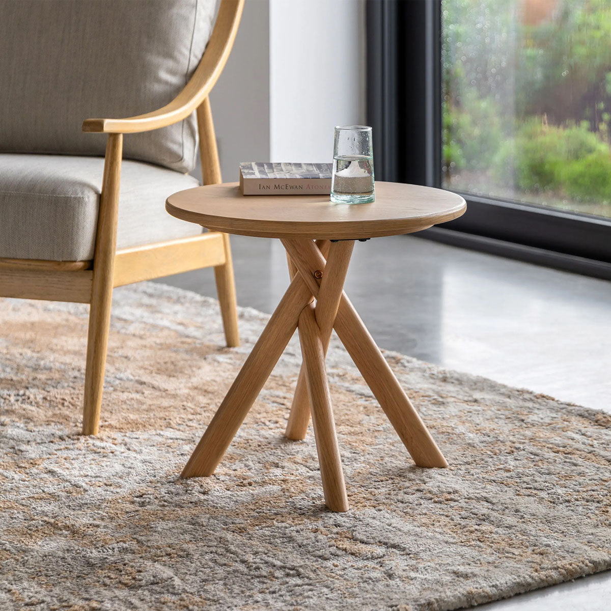 Gallery Direct Korsa Side Table 490x490x450mm
