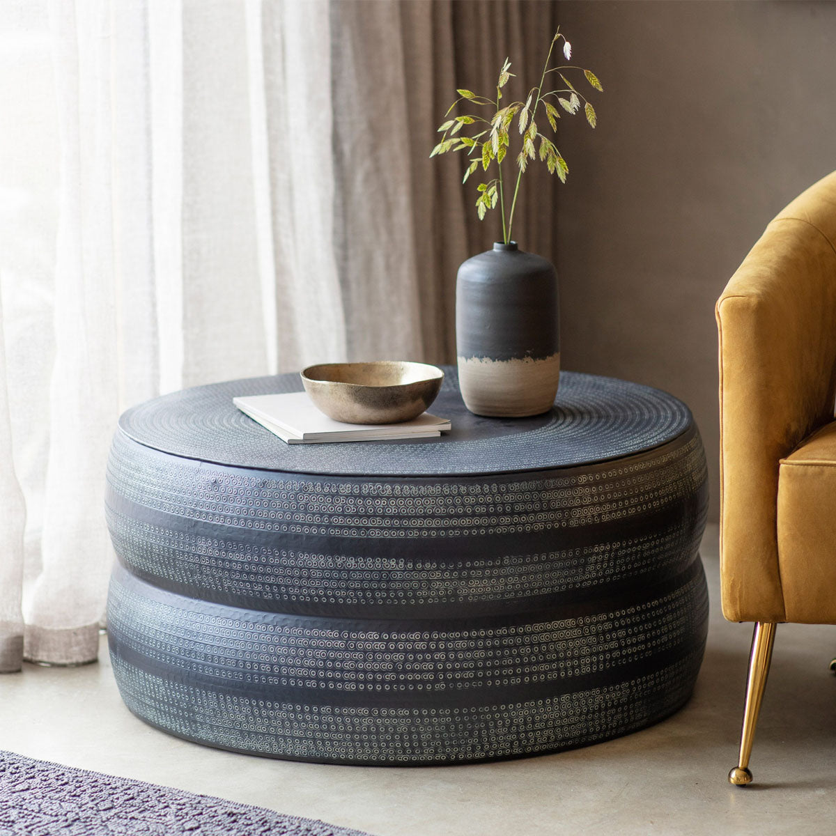 Gallery Direct Rai Coffee Table 835x835x380mm