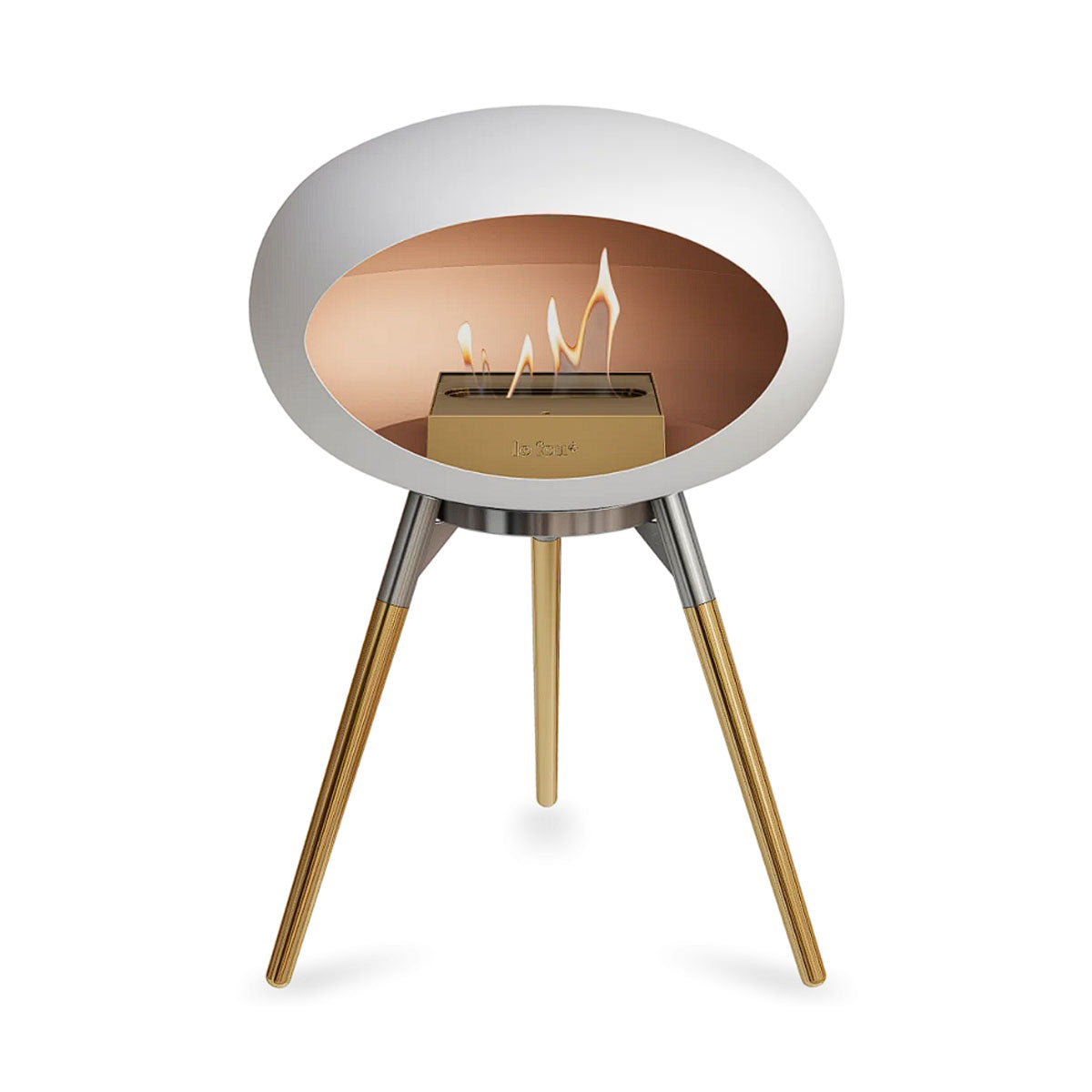 Le Feu Ground Wood Low - White