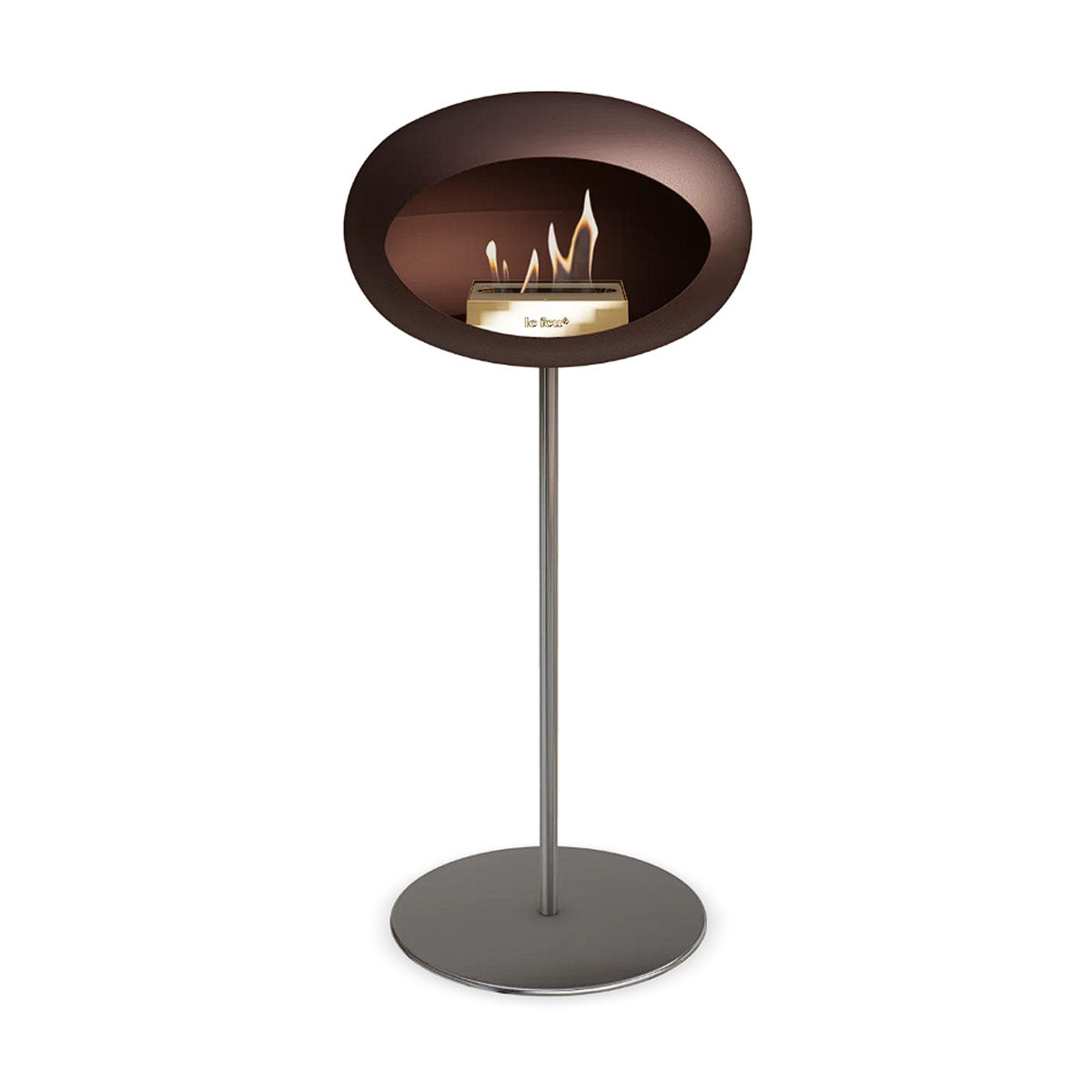 Le Feu Ground Steel High - Mocca - 25mm Pole Width