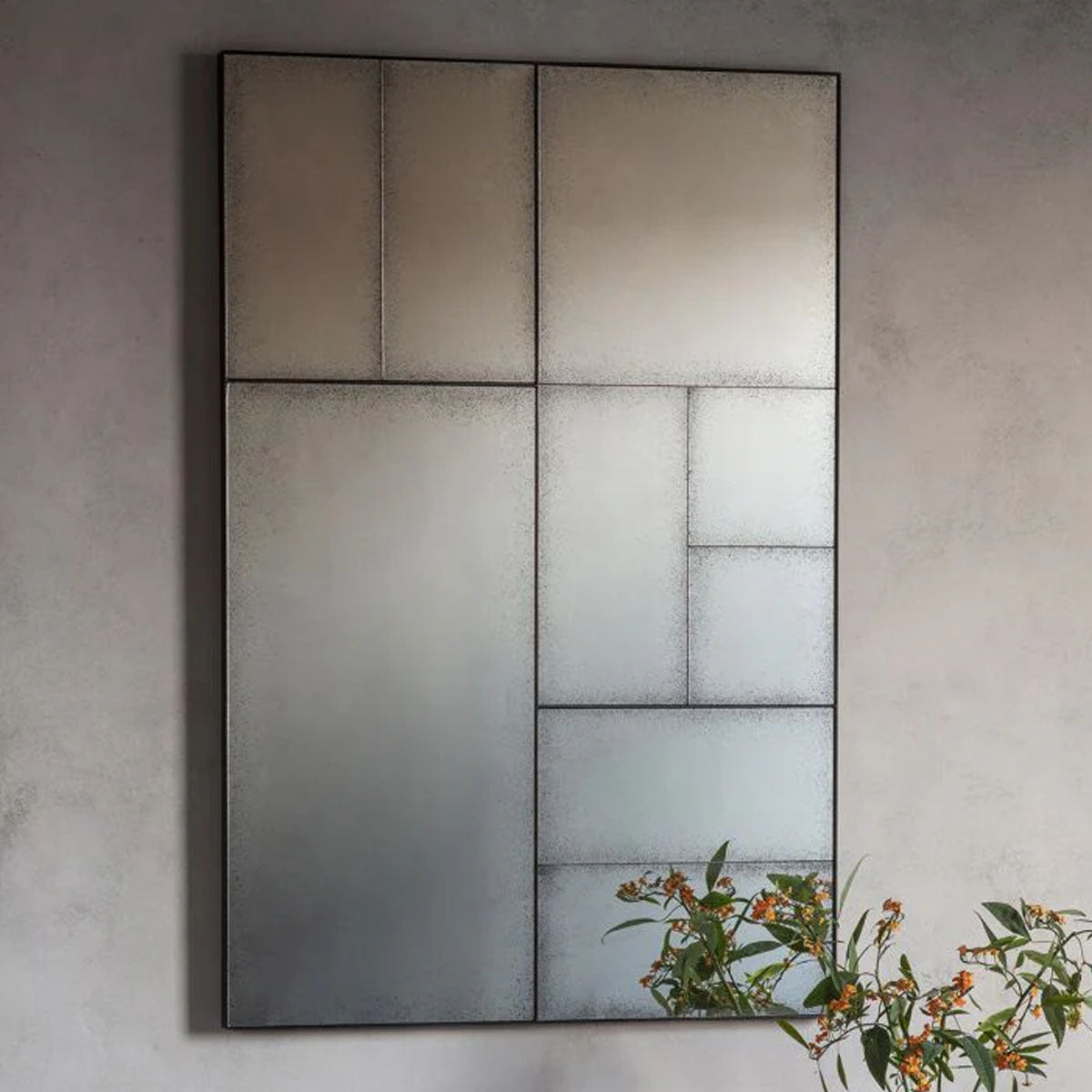 Gallery Direct Broadheath Antique Mirror 810x1220mm