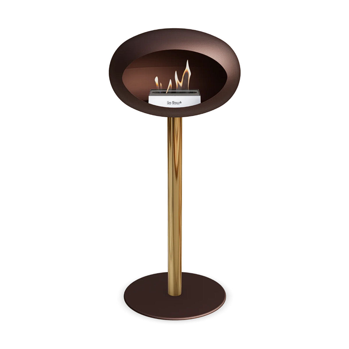 Le Feu Ground Steel High - Mocca - 60mm Pole Width