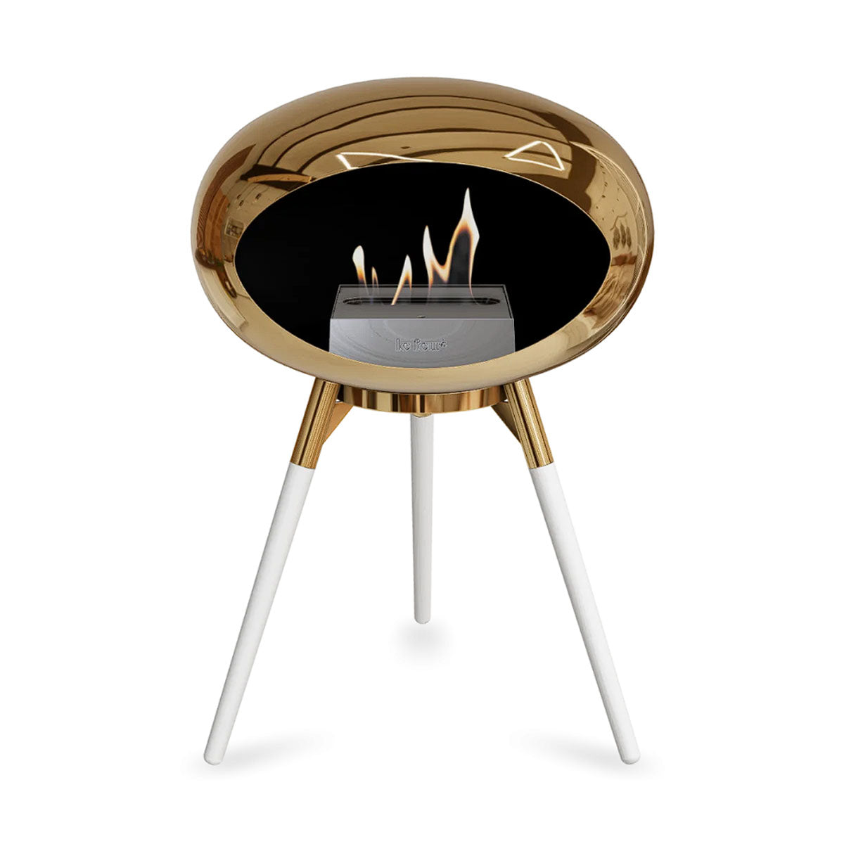 Le Feu Ground Wood Low - Chromed Rose Gold