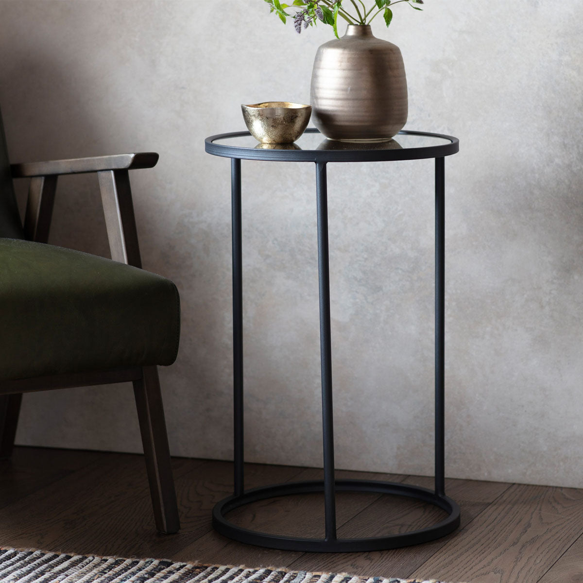 Gallery Direct Hutton Side Table 400x655mm