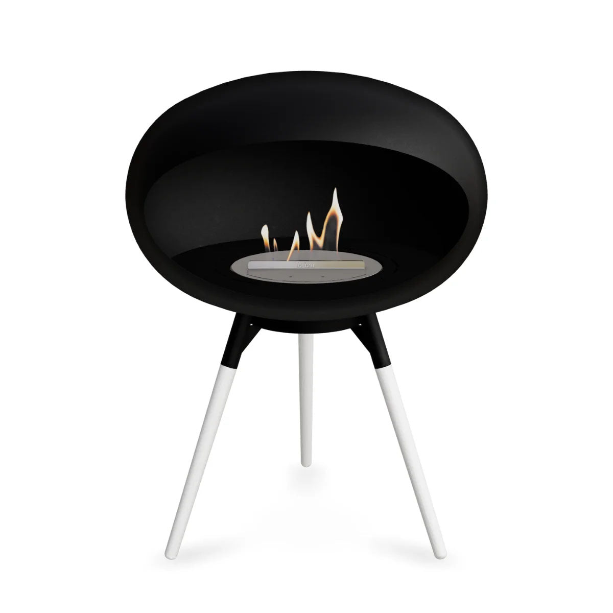 Le Feu Dome 625 - Black Ground Wood Low