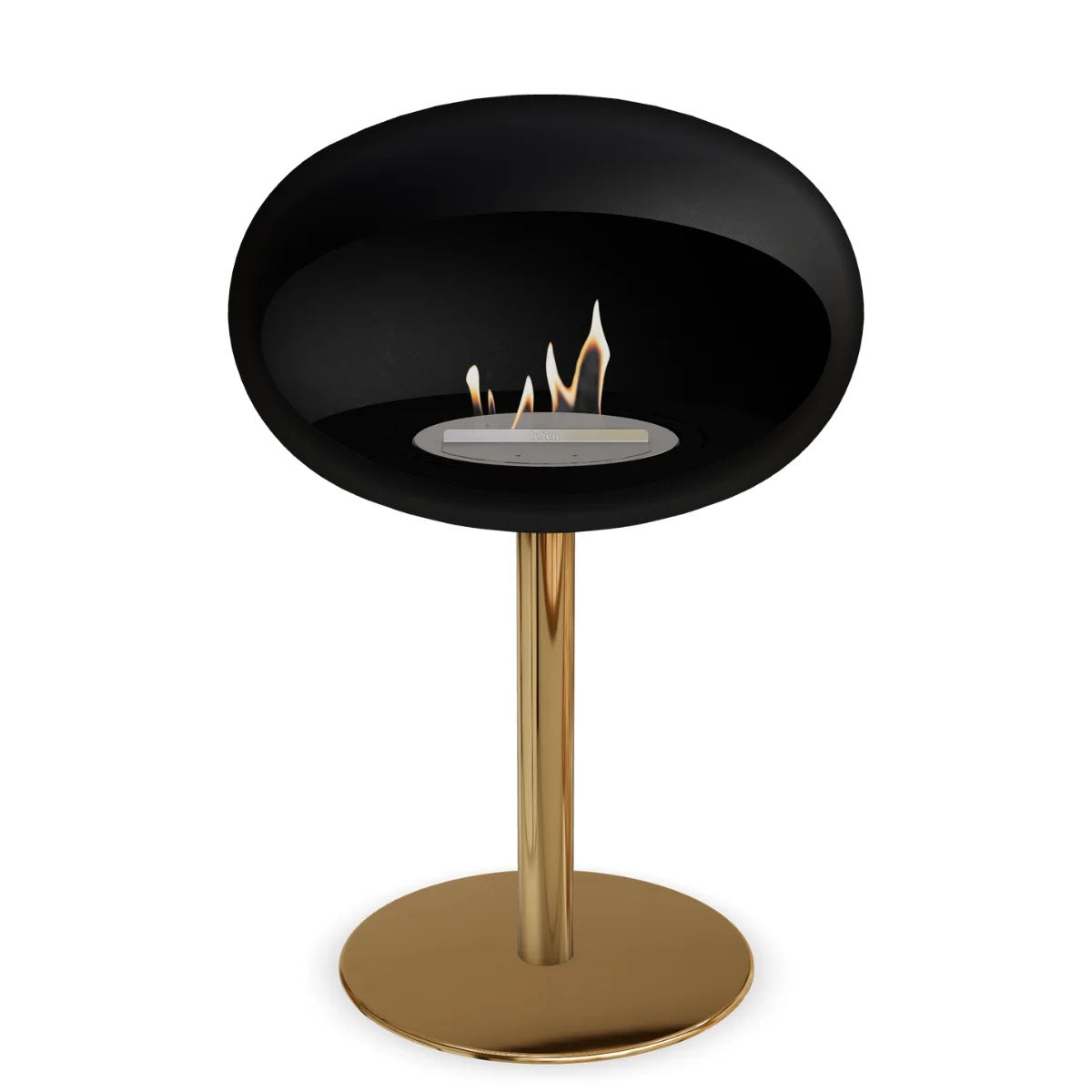 Le Feu Dome 625 - Black Ground Steel Low