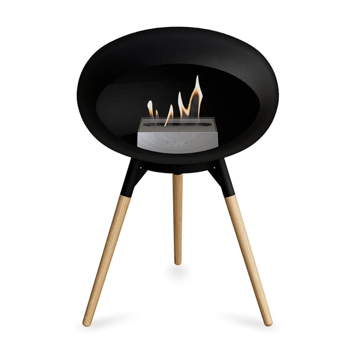 Le Feu Ground Wood Low - Black