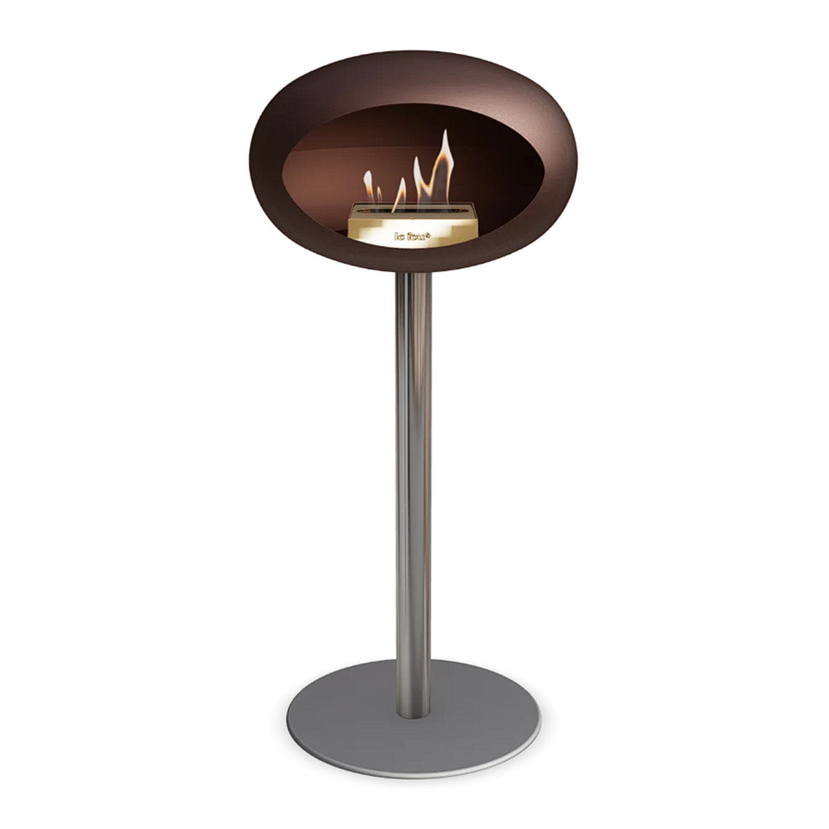 Le Feu Ground Steel High - Mocca - 60mm Pole Width