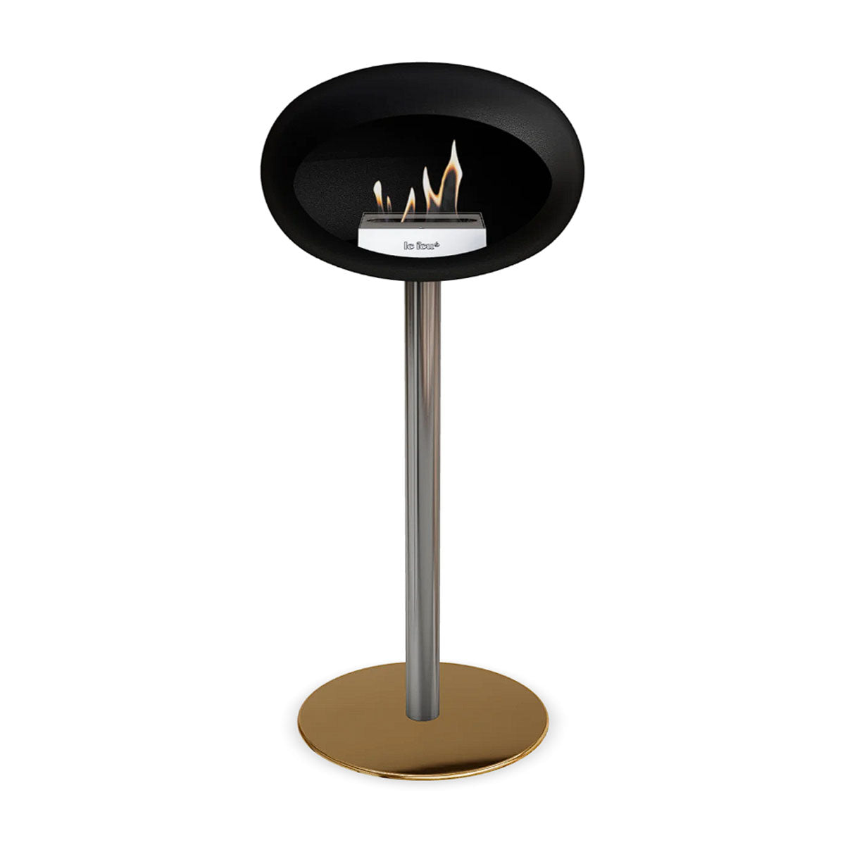 Le Feu Ground Steel High - Black - 60mm Pole Width