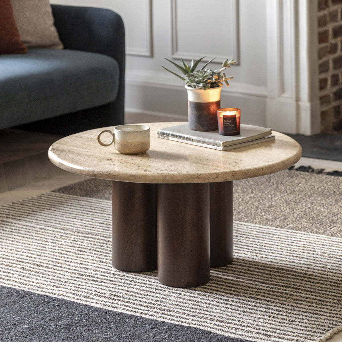 Gallery Direct Trevi Coffee Table 750x750x380mm