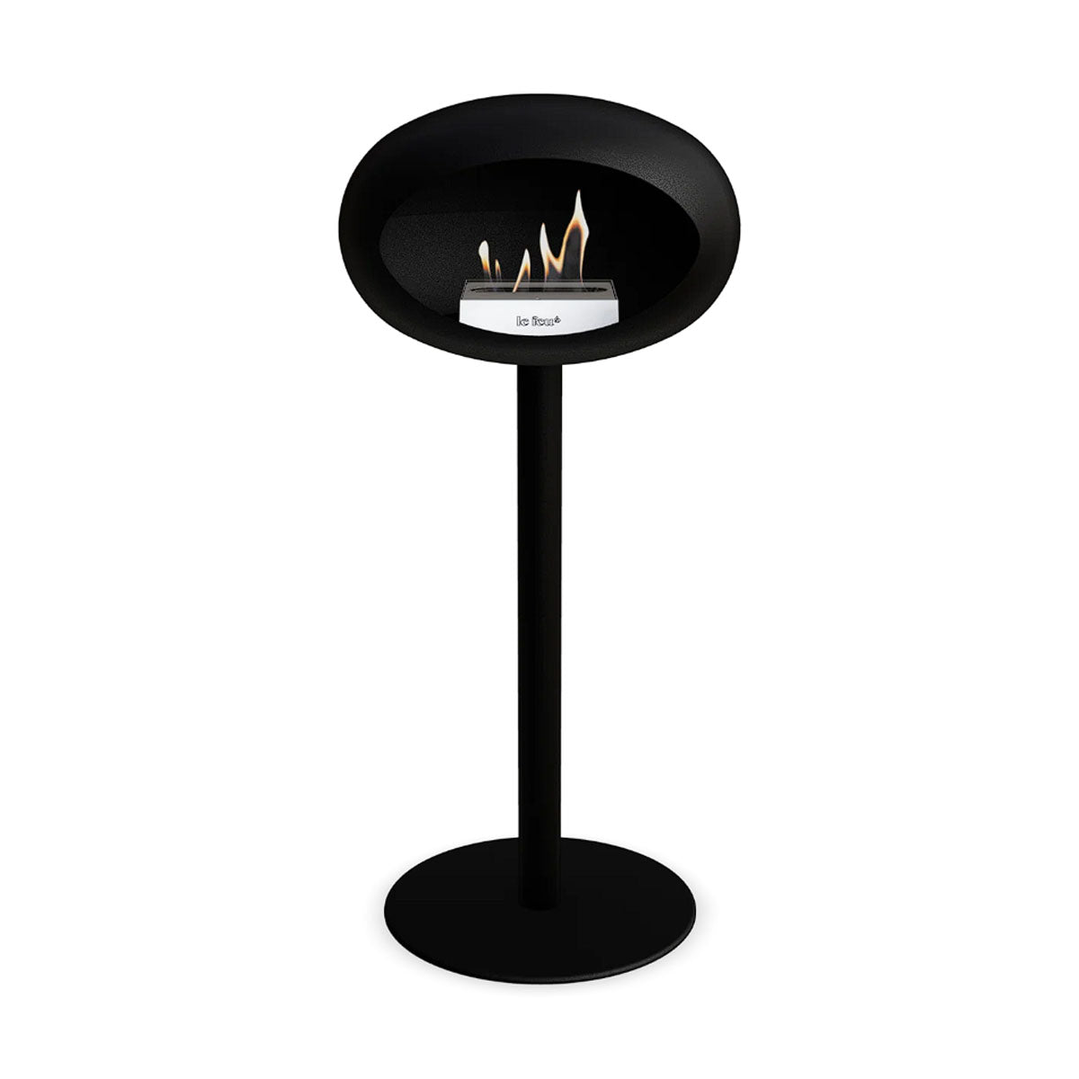 Le Feu Ground Steel High - Black - 60mm Pole Width