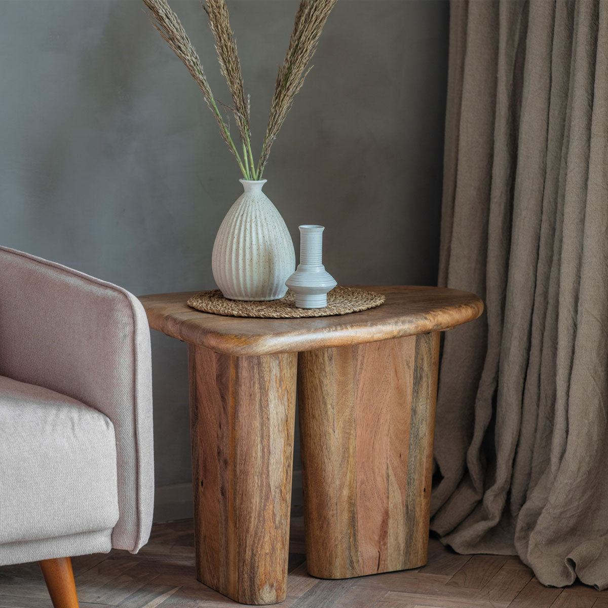 Gallery Direct Hoffman Side Table 660x530x530mm