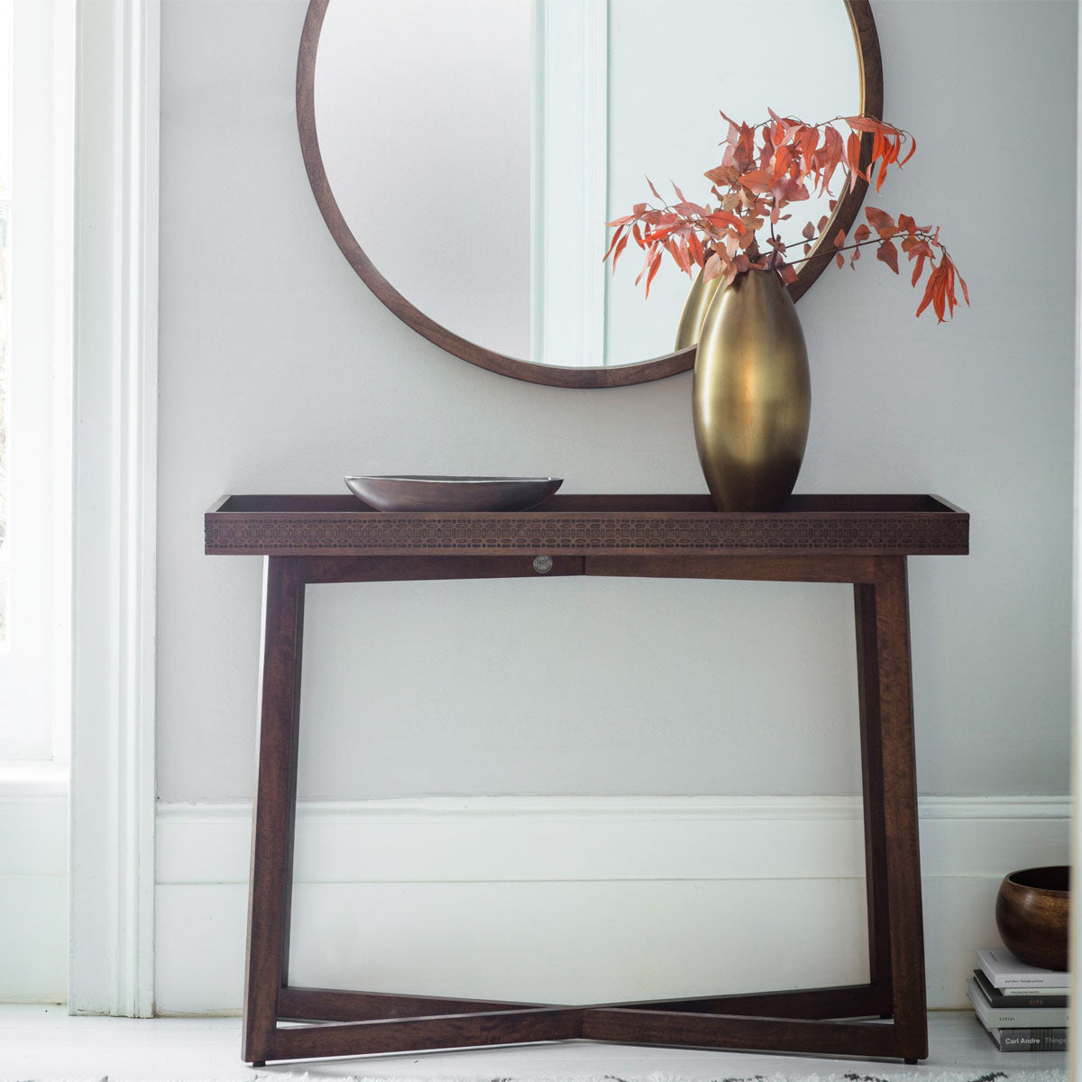 Gallery Direct Boho Retreat Console Table 1100x400x800mm