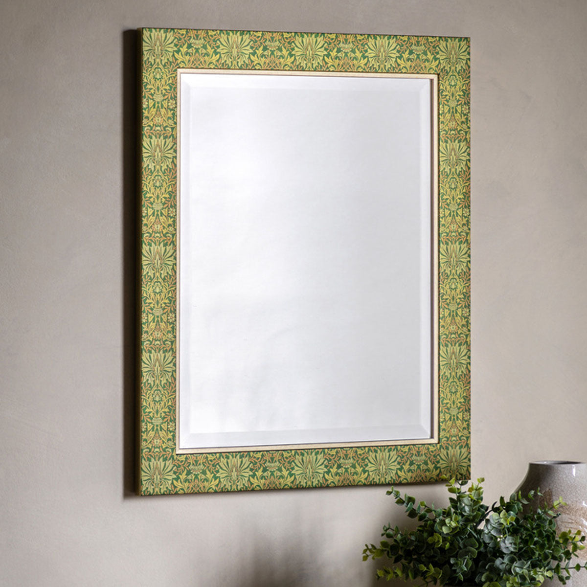 Gallery Direct Cotswold Rectangle  Mirror Forest 510x610mm