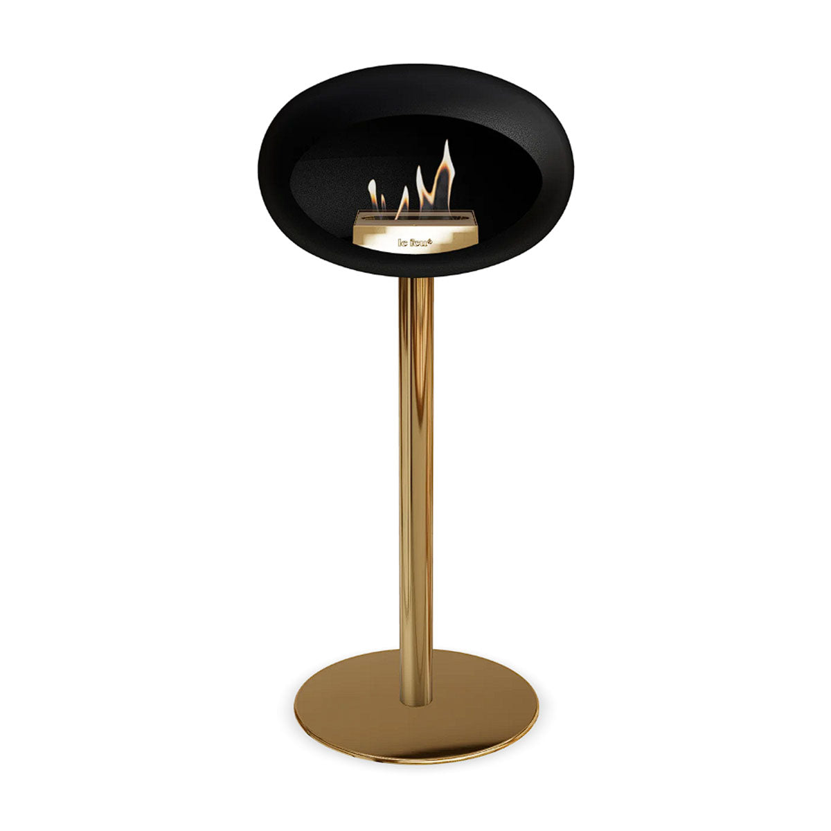 Le Feu Ground Steel High - Black - 60mm Pole Width