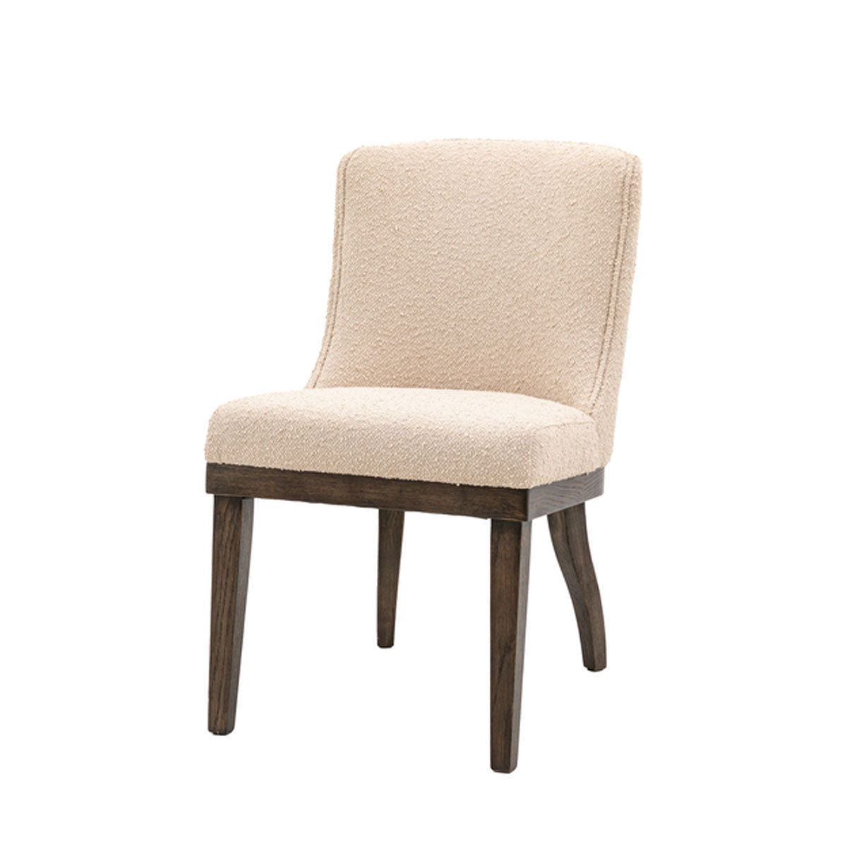 Gallery Direct Kelvedon Dining Chair Taupe (2pk) 515x635x845mm