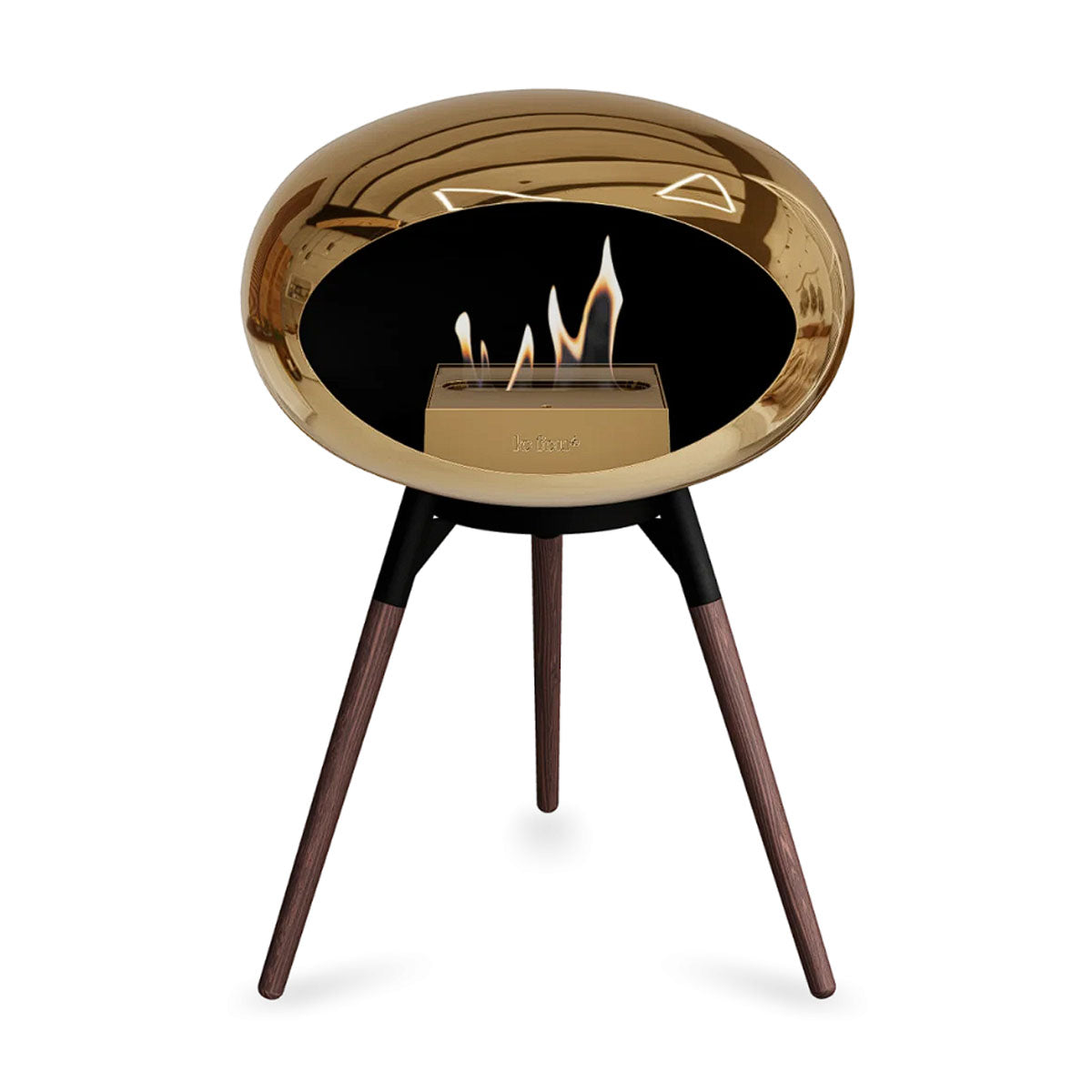 Le Feu Ground Wood Low - Chromed Rose Gold