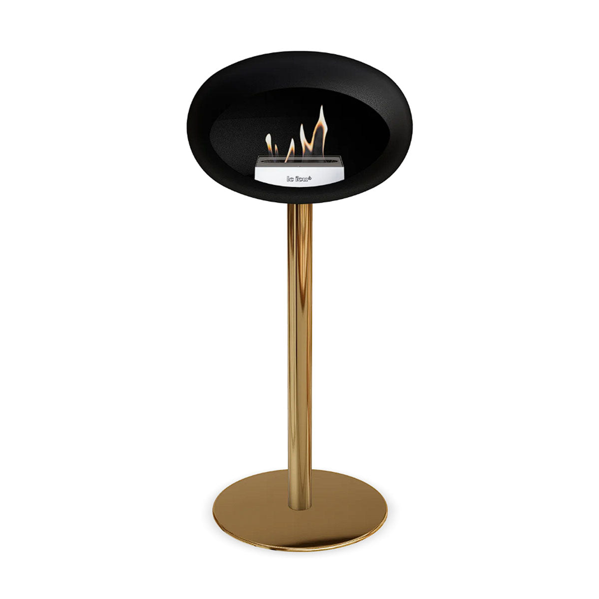 Le Feu Ground Steel High - Black - 60mm Pole Width