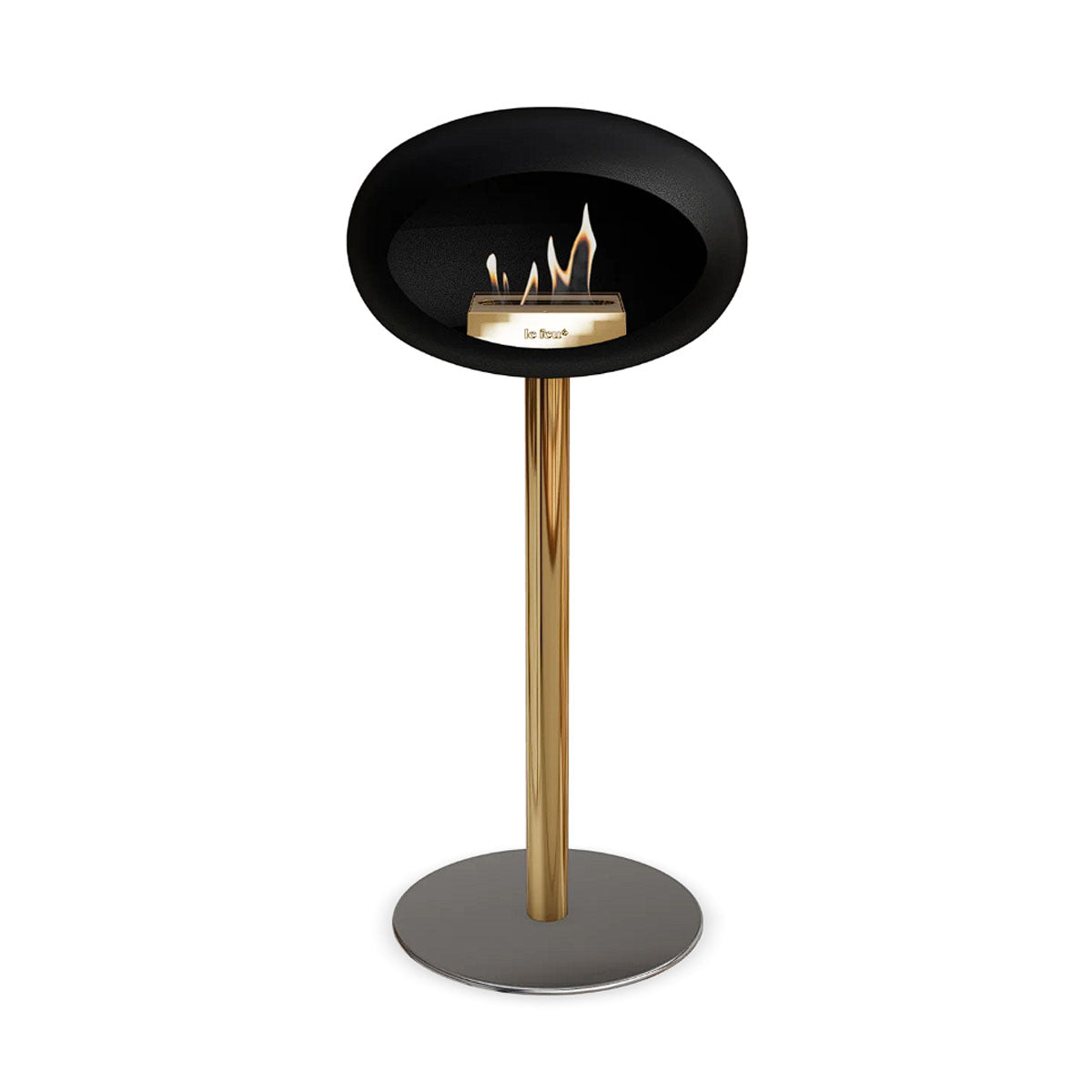 Le Feu Ground Steel High - Black - 60mm Pole Width