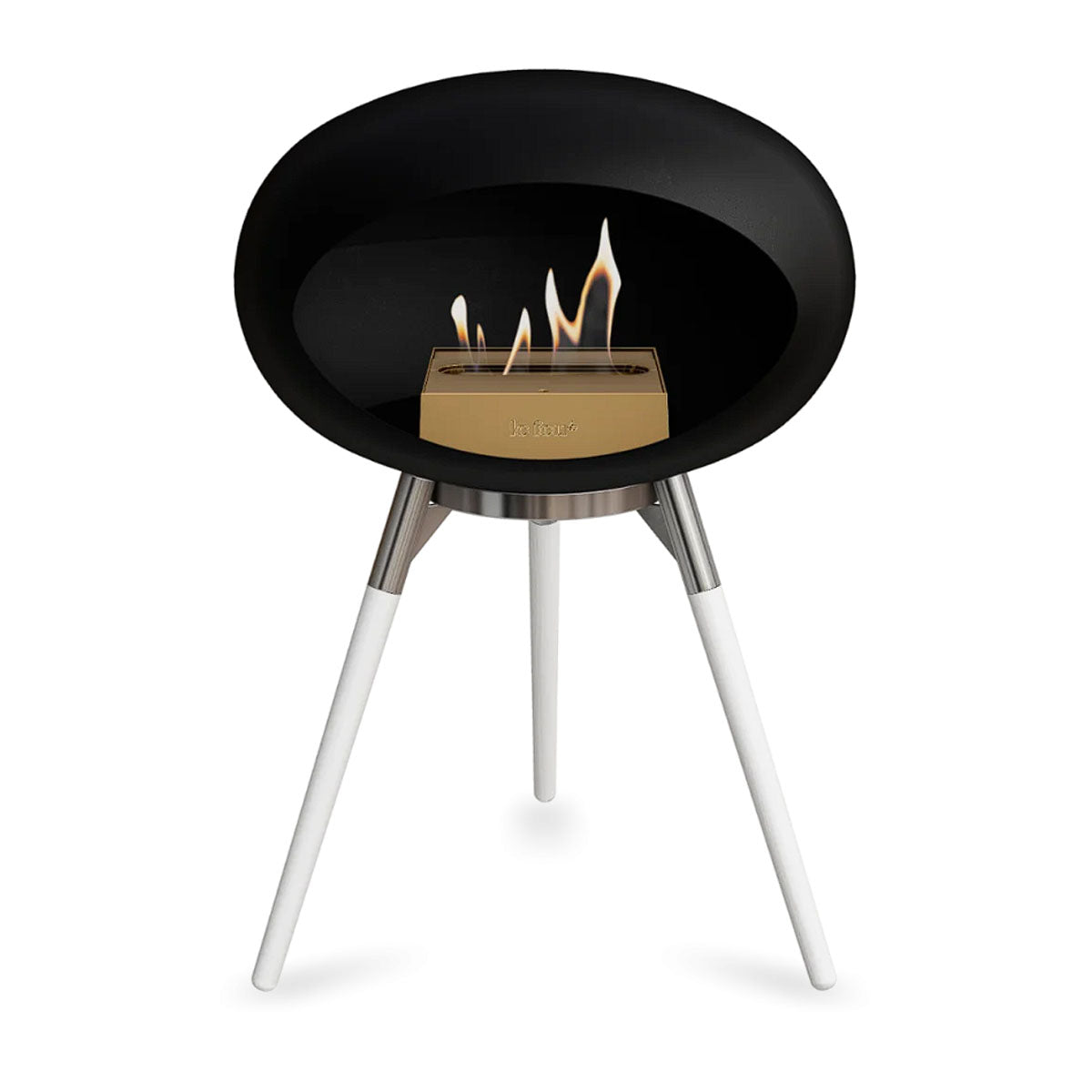 Le Feu Ground Wood Low - Black