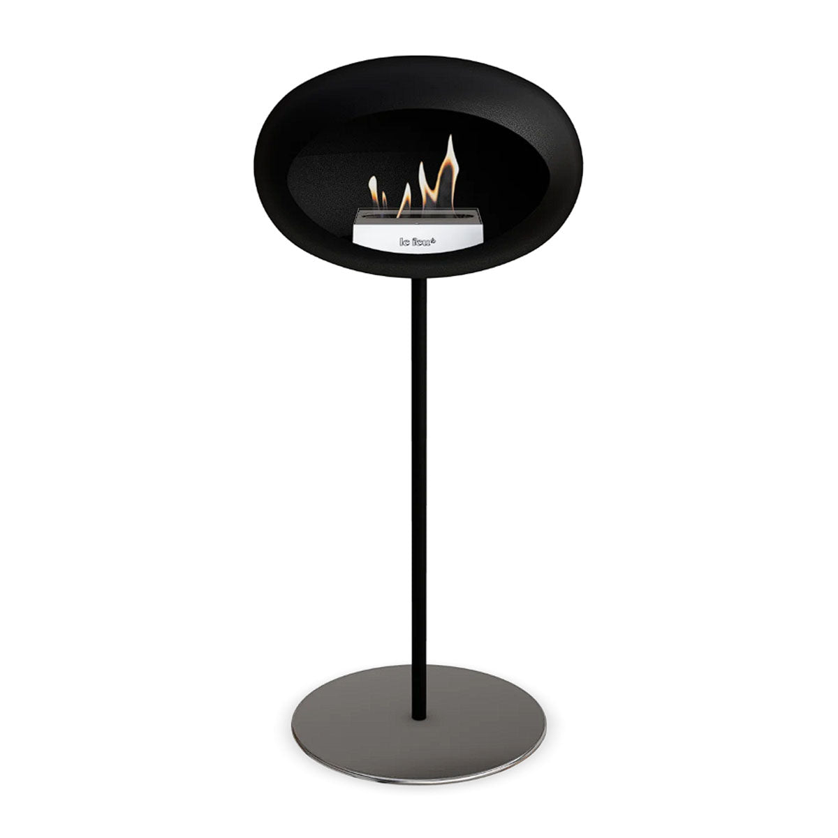 Le Feu Ground Steel High - Black - 25mm Pole Width