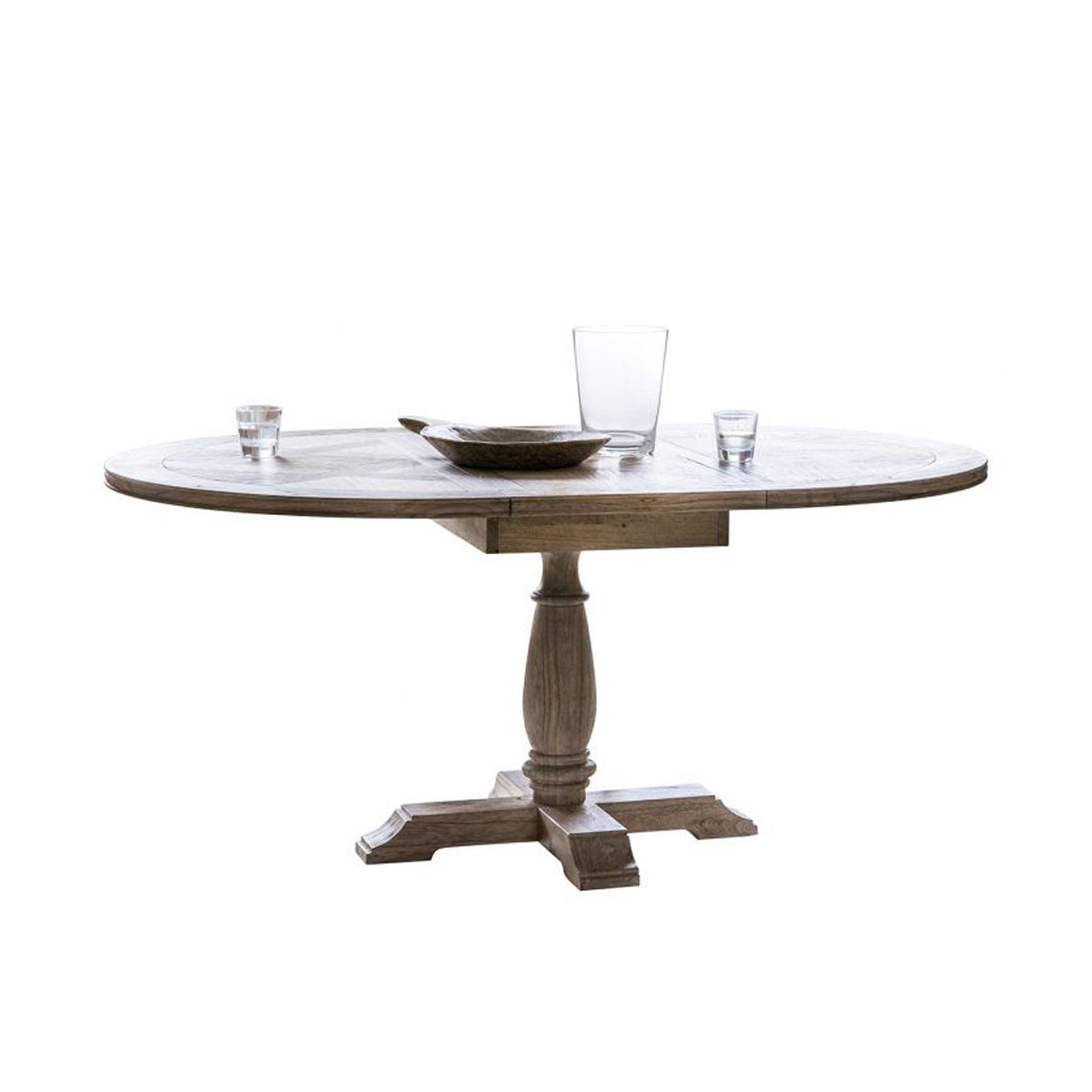 Gallery Direct Mustique Round Ext Dining Table 1650x1200x750mm