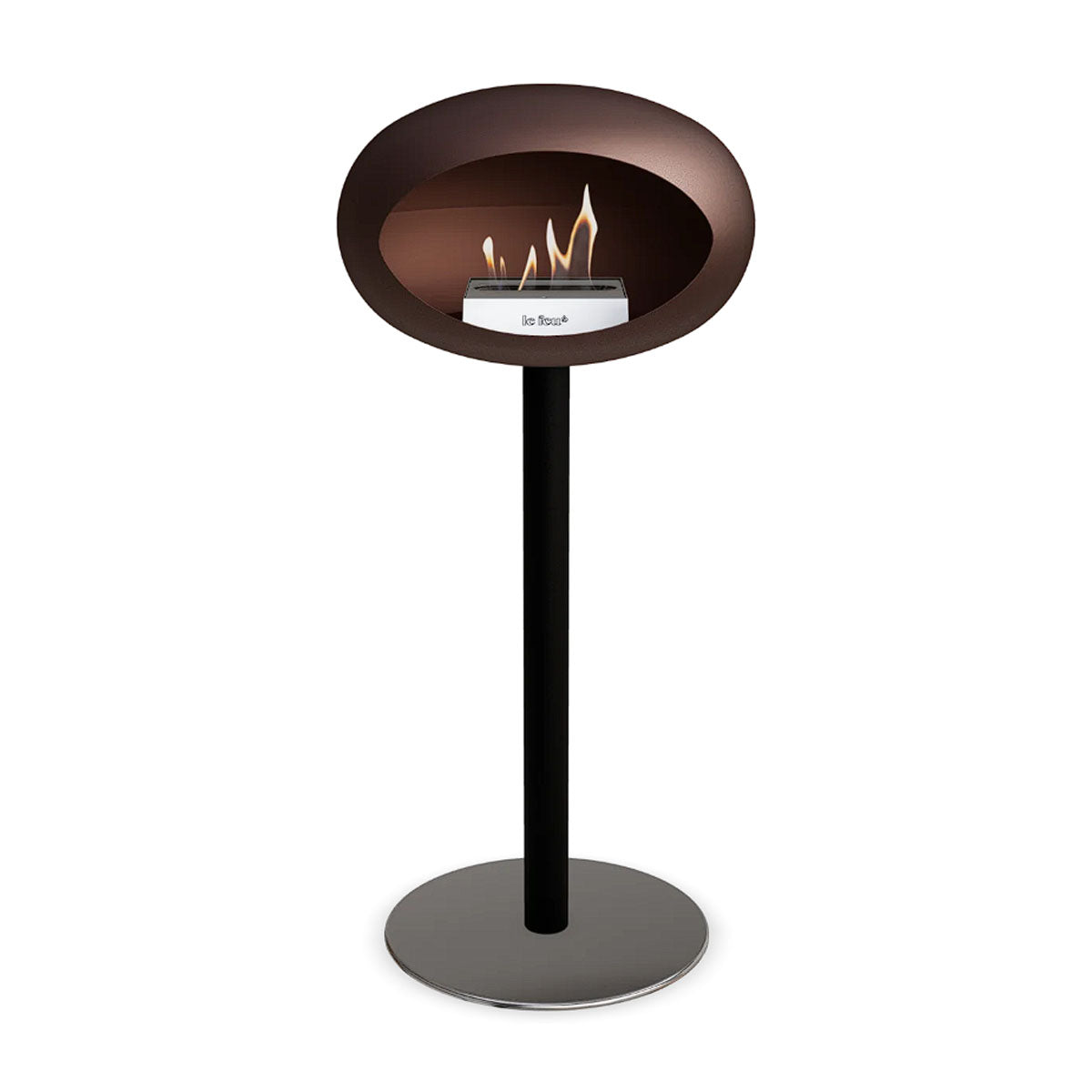 Le Feu Ground Steel High - Mocca - 60mm Pole Width