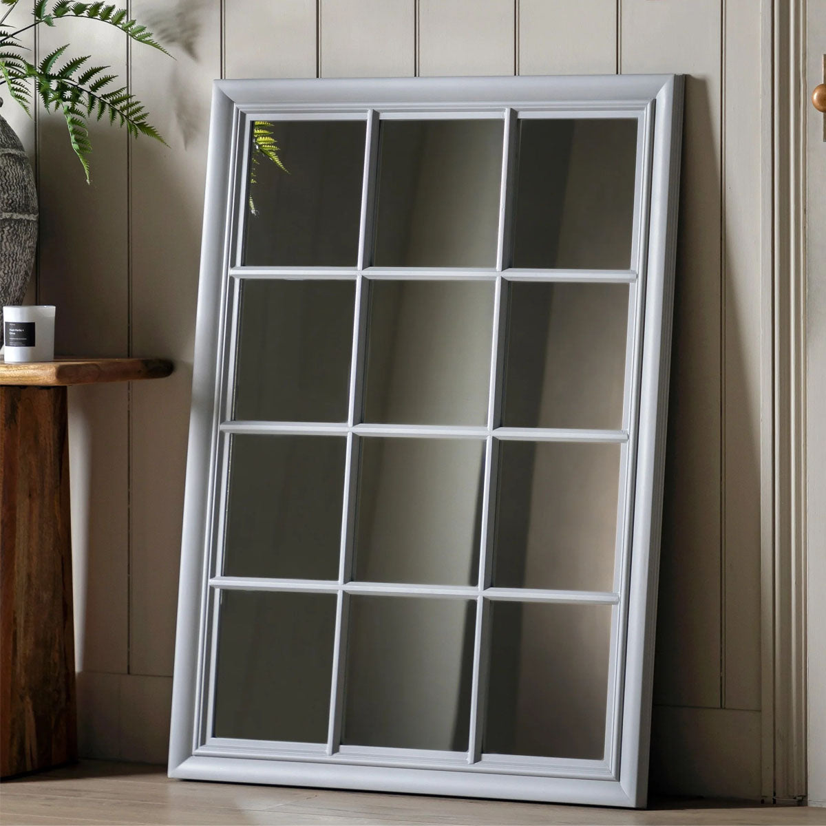 Gallery Direct Sherwood Window Mirror Stone 1300x950mm