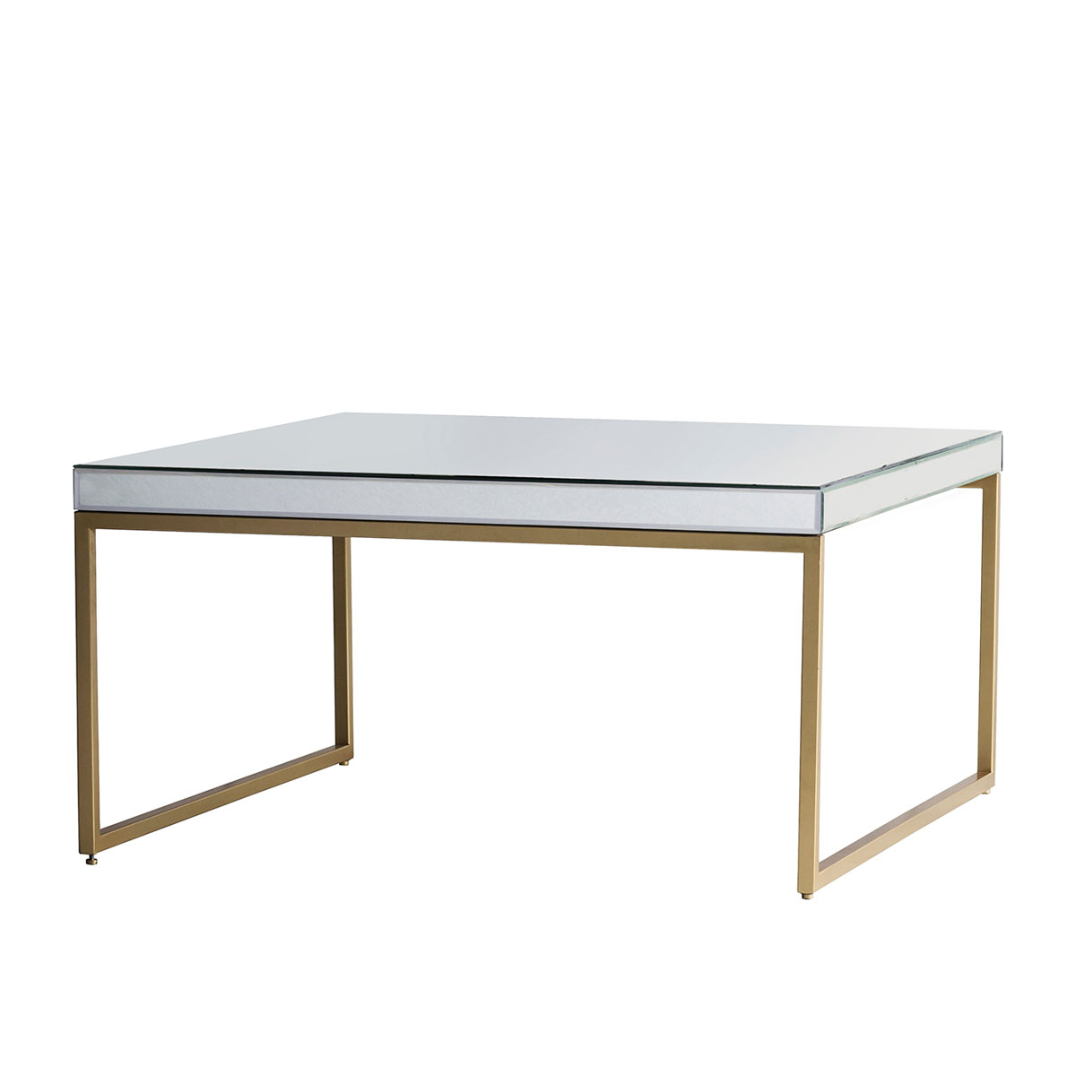Gallery Direct Pippard Coffee Table Champagne 900x900x460mm