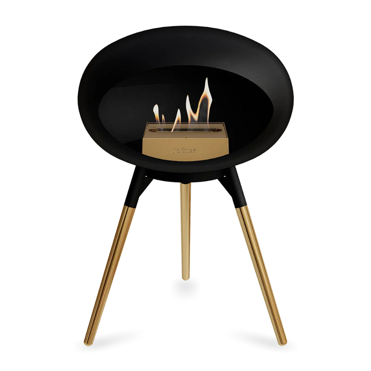 Le Feu Ground Wood Low - Black