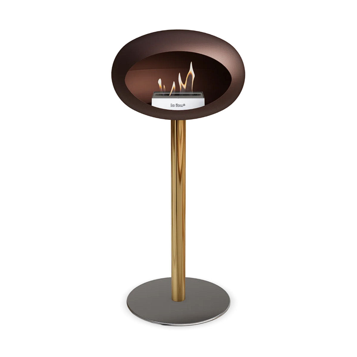 Le Feu Ground Steel High - Mocca - 60mm Pole Width