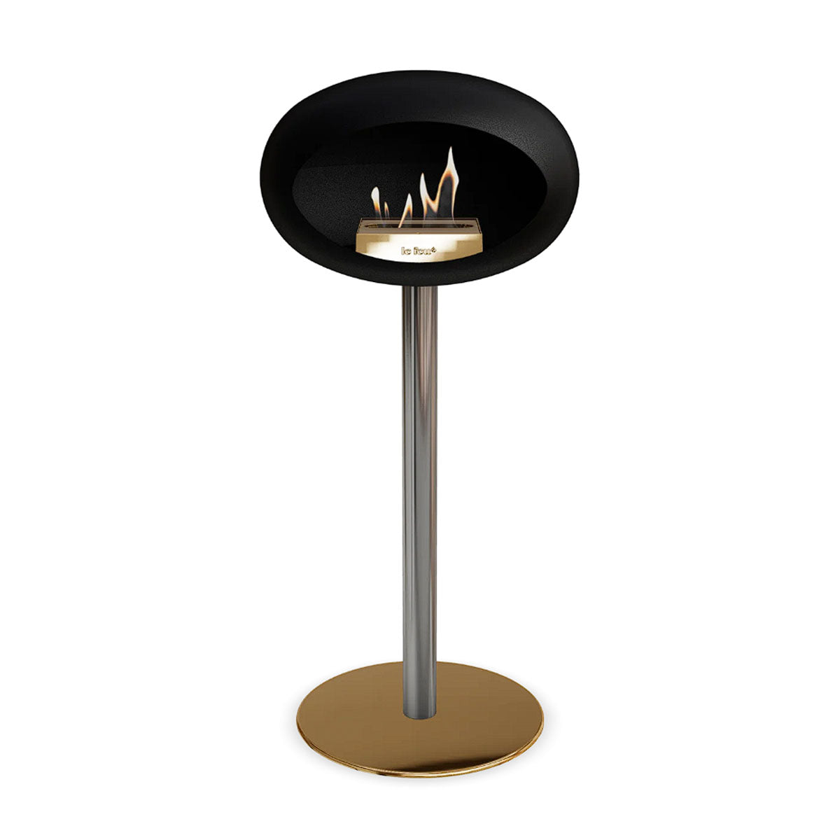Le Feu Ground Steel High - Black - 60mm Pole Width