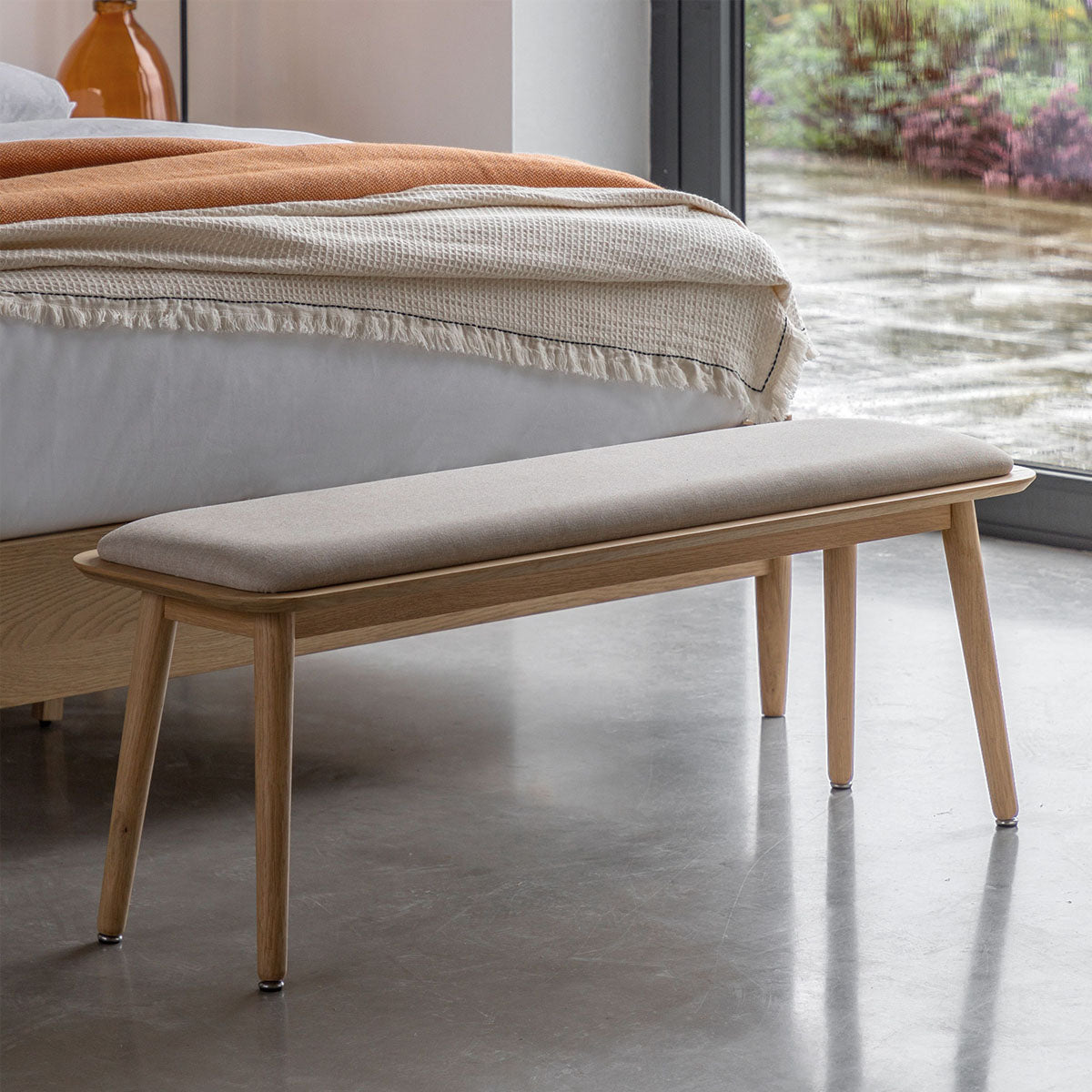 Gallery Direct Hatfield Bench Natural