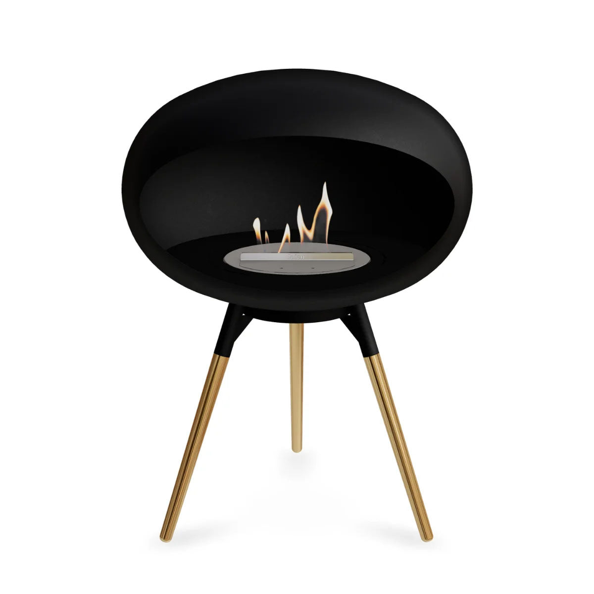 Le Feu Dome 625 - Black Ground Wood Low