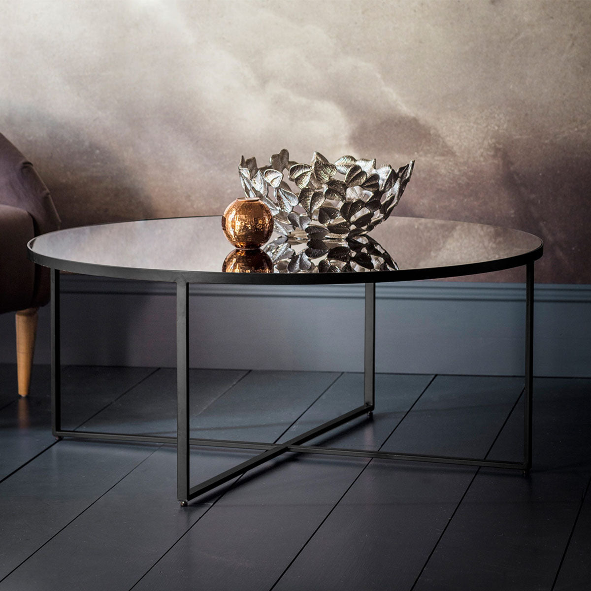 Gallery Direct Torrance Coffee Table 1000x1000x420mm